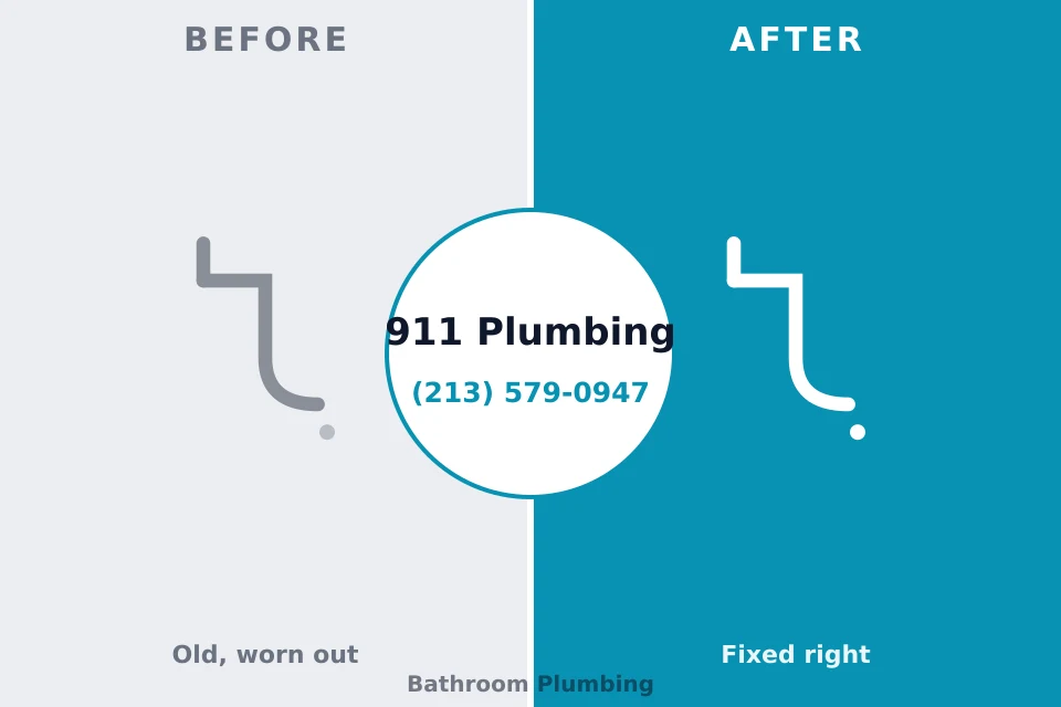 Before and after: plumbing company Point MacKenzie, AK